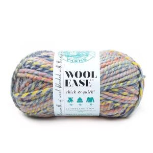 Lion Brand Yarns Wool Ease Thick & Quick Yarn 106yd Dreamcatcher Powder Blue NWT
